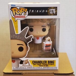 Funko Pop! Vinyl Friends 2023 Chandler Bing New York City Tourist #1276 MINT